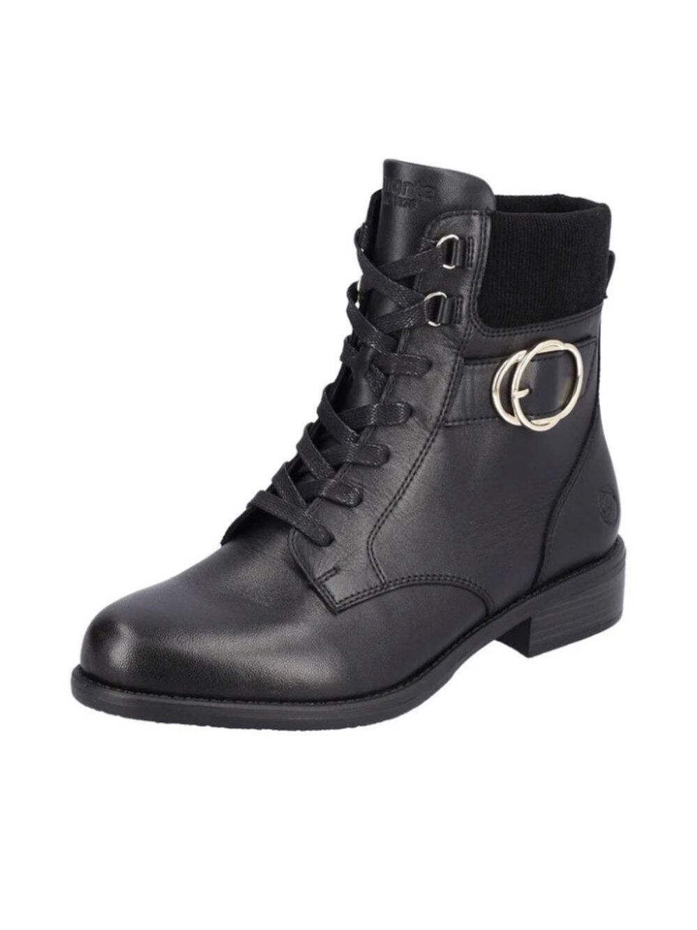 Remonte| Black lace up Boots. 38/7.5